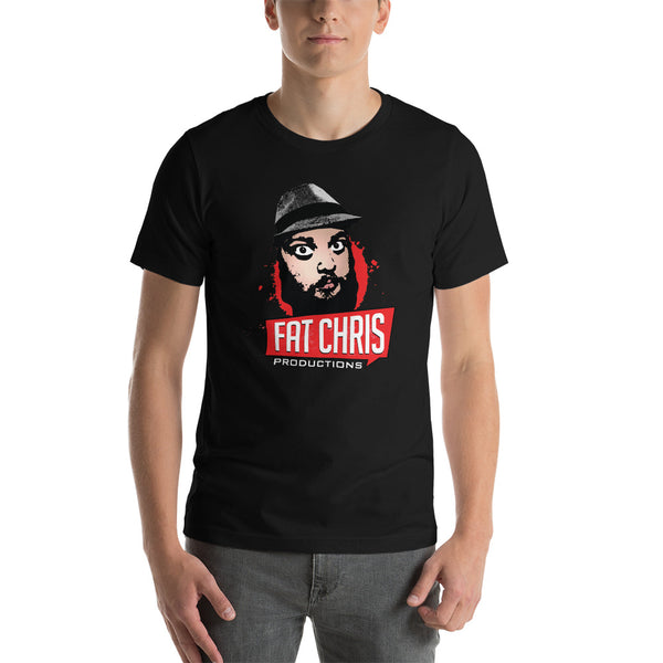 Fat Chris Face Logo Short-Sleeve Unisex T-Shirt